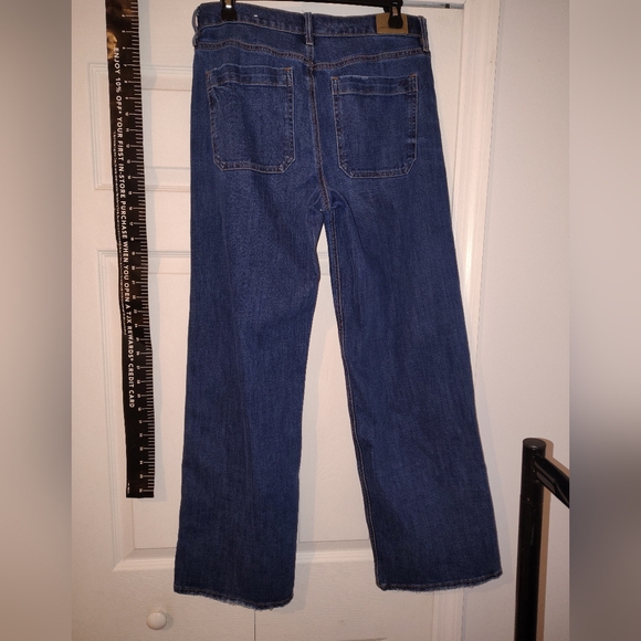 American Eagle Outfitters Stretch Blue Jeans Carpenter - Picture 4 of 5